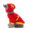 Flash Pattern Dog Cat Pet Costume Dress Clothes Outfit Vest Halloween Cosplay
