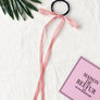 Women Velvet Scrunchy Bow Girl Hair Band Ponytail Holder Tie Elastic Accessory