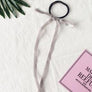 Women Velvet Scrunchy Bow Girl Hair Band Ponytail Holder Tie Elastic Accessory