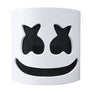Light Weight Eva Foam DJ Marshmallow LED Halloween Helmet Mask + Batteries