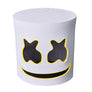 Light Weight Eva Foam DJ Marshmallow LED Halloween Helmet Mask + Batteries