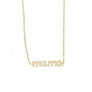 Necklace Collier Collar Europe Crystal 925 Sterling Mama Pendant Mother's Day