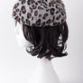 Women Animal Pattern Print Leopard French Vintage Style Beret Beanie Hat Cap