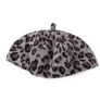 Women Animal Pattern Print Leopard French Vintage Style Beret Beanie Hat Cap