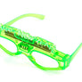 Happy New Year Party Sunglasses Light Up Glasses Glowing Eyes LED Flashing Shade