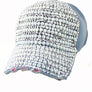Pearl and Crystal Stone Embedded Cap