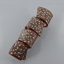 Rhinestone Embedded Plastic Hair Clip