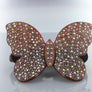 Rhinestone Embedded Butterfly Ponytail