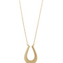 NARROW U PENDANT NECKLACE
