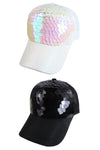 Mermaid Scale Shape Sequin Cap