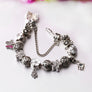 Luxury 925 Silver Crystal Clover Pandora Charm Bracelet Bangle Mother's Day Mom
