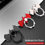 Universal Bat Metal Mobile Smart Phone Stand Tablet Ring Sticky Holder Finger