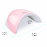 8 LED UV Lamp USB Nail Art Dryer Gel Polish Salon Curing Manicure Machine 60/120