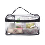 Large travel Waterproof Transparent Cosmetic Bag Clear Organizer Pouch Makeup