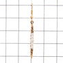TWO- TONE LONG EARRING