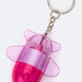 Rocket Mini Ballpoint Pen Key Charms Set
