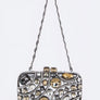 Austrian Crystal Statement Box Clutch