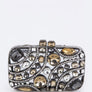 Austrian Crystal Statement Box Clutch