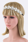 Pearls & Crystals Stretch Headband