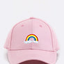 Rainbow Patch Kid's Cotton Cap