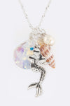 Mermaid & Mix Shell Charms Necklace Set