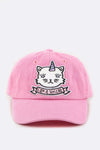 Unicat Embroidery Cotton Cap