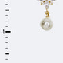 CZ & Pearl Earrings