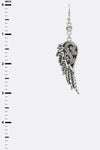 Filigree Wing & Crystal Earrings