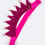 Kids Size Pearl Crown Stretch Headband