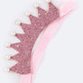 Kids Size Pearl Crown Stretch Headband