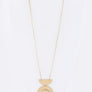 Metal Plates Charm Necklace