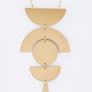 Metal Plates Charm Necklace