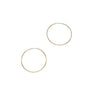 ENDLESS HOOP EARRING 2"