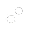 ENDLESS HOOP EARRING 2"