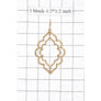 HAMMERED ORIENTAL SHAPE HOOP FASHION EARRING