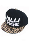 Leopard Print Snapback Adjustable unisex Cap