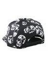 Skull Print Snapback Adjustable unisex Cap