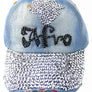 Crystal Stone Embedded Africa Cap
