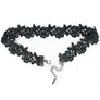 Floral Crochet Lace Choker Necklace