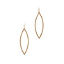MARQUIS HOOP FASHION EARRING