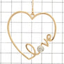 LOVE HOOP FASHION EARRING