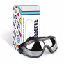 Dog Pet Puppy Cat Wind Waterproof UV Black Sunglasses Goggle Adjustable Straps