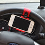 Mobile Phone Holder Car Steering Wheel GPS Cellphone Mount Bracket Motorcycle