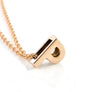 Women Gold DIY Capital Letter Name Alphabet Initial Link Chain Pendant Necklace