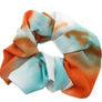 Hair Tie Dye Chiffon Scrunchies Gradient Color Soft Head Elastic Bands Rainbow