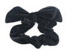 Hair Head Band Bow Ribbon Tie Ribbed Corduroy Velvet Tumble Scrunchies Holder