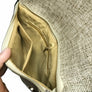 Women Straw Clutch Shoulder Evening Hand Bag Belt Handbag Rattan Tan Folding
