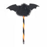 School Kid Halloween Bat Wing Themed Rope Stick Ballpoint Pens Party Fun Favors
