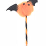 School Kid Halloween Bat Wing Themed Rope Stick Ballpoint Pens Party Fun Favors