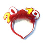 2019 Happy New Year Party LED Headband Light Up Glowing Hair Band Flashing Shade